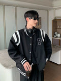 VOREL Classic Varsity Jacket – Retro Letterman Style Streetwear for Men & Women